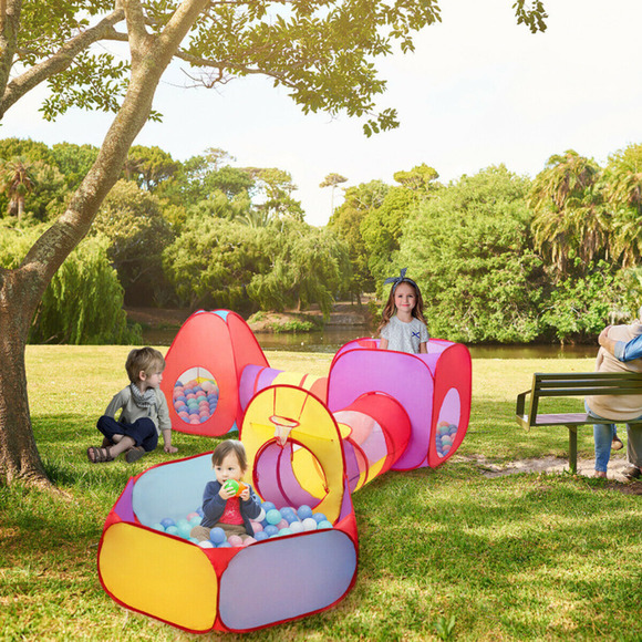 7 Pieces Kids Ball Pit Pop up Play Tents - Picture 1 of 12